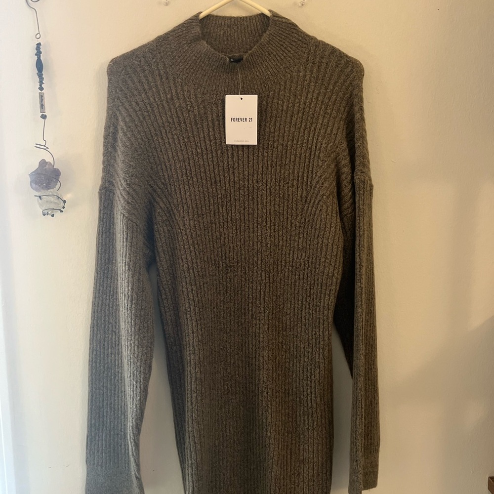 Forever 21 women’s  Sweater dress in Brown